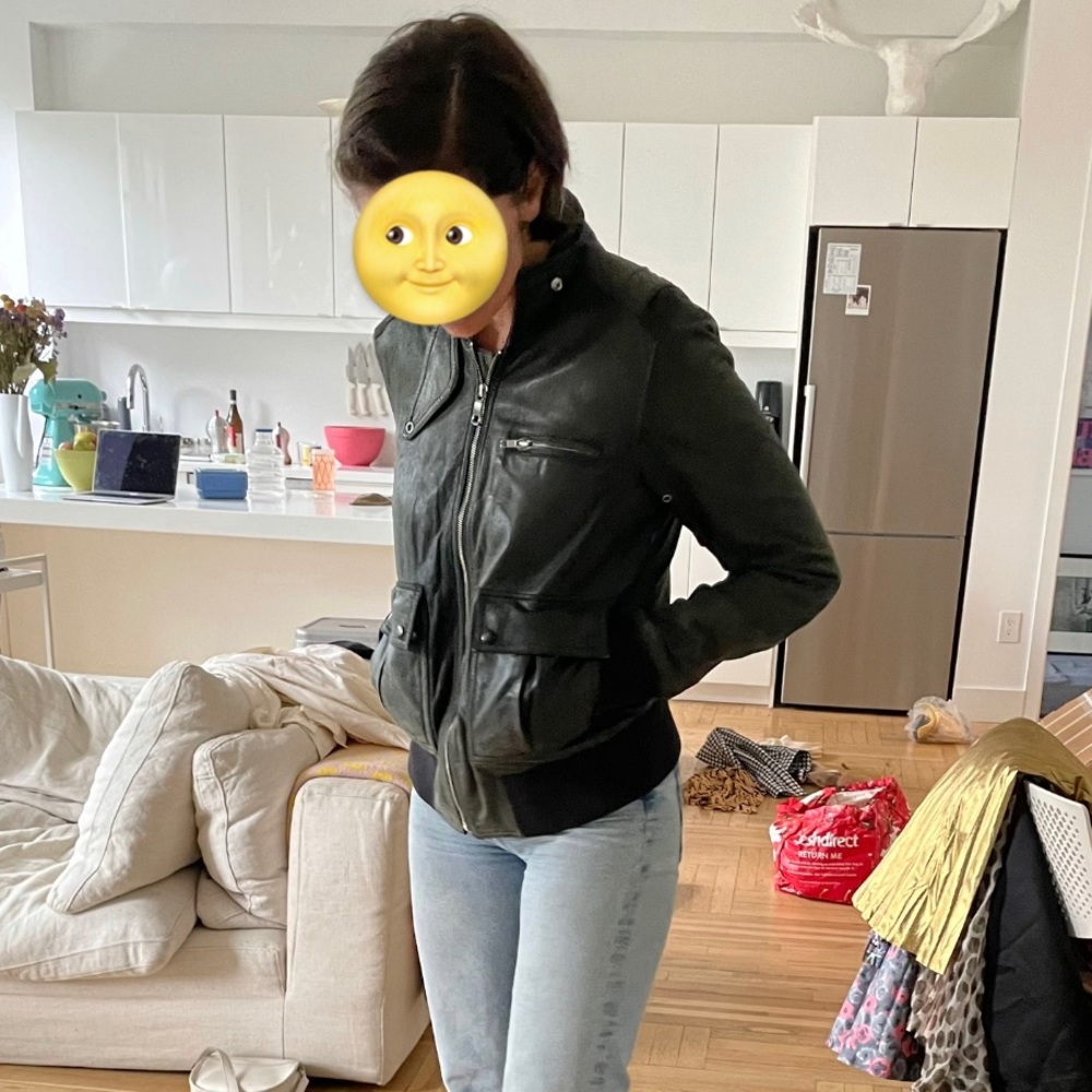 Diesel 100% Lamb Leather Jacket